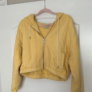 Urban Outfitters Yellow Bomber Jacket